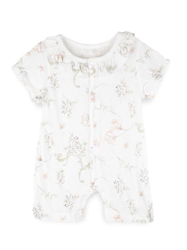 Image of Kidbea Bamboo Viscose Baby Romper, Half Sleeves Printed Bodysuit for Kids