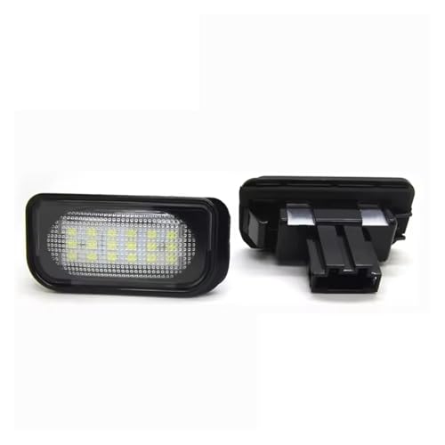 Placas de matrícula LED Benz W203 CLK W209 iluminación blanca de alta intensidad sin parpadeos