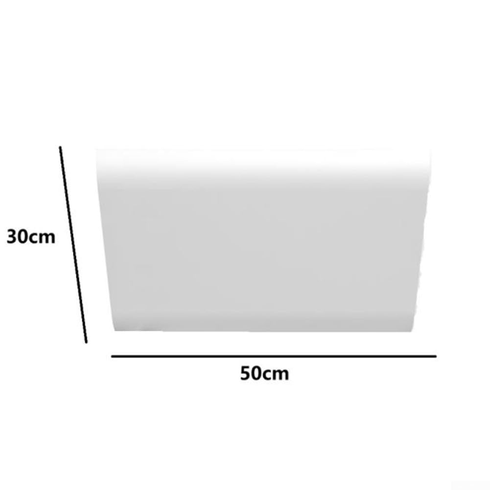 Deflector de aire acondicionado de pie para el suelo, ajustable, para armario, acondicionador, instalación sin taladro, material ABS anticondensación, se adapta a unidades de 55 cm y 65 cm, color