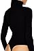 Forever 21 Women's Sweater-Knit Turtleneck Bodysuit Black