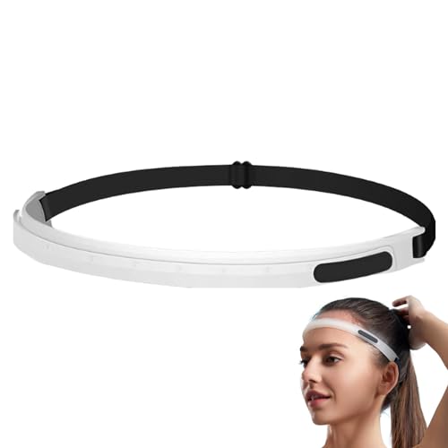 Samuliy Diademas deportivas | Bandas finas de agarre de silicona antideslizante, diademas elásticas para deportes y ejercicio, bandas finas de agarre de silicona antideslizante para deportes