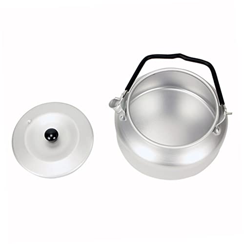 Ciieeo Outdoor Camping Teapot Lightweight Kettle for Induction Electric Gas Stoves Convenient Boiling Teapot for Tea Stylish Design Efficient Heat Conduction