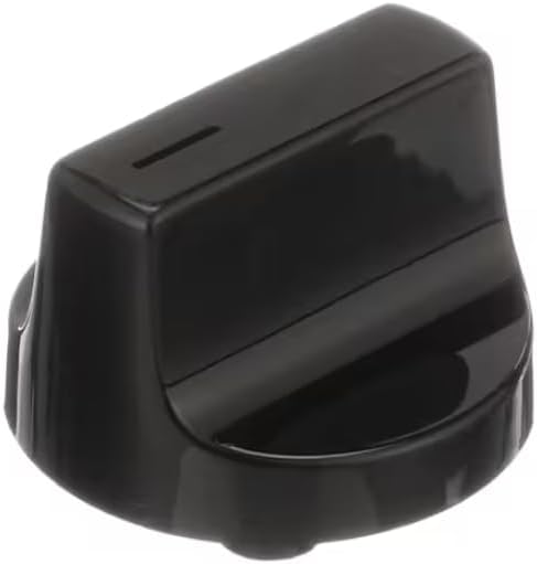 W10850010 KIP 5J93 Knob, Black, Cooktop for WCE55US0HB, WCE55US4HB, WCE55US6HB
