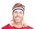 Mullet On The Go - The Bobcat Mullet Headband Wig, One Size, Blonde
