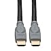 Tripp Lite High Speed 4K HDMI 2.0a Cable with Gripping Connectors (M/M), Black, 25 ft. (P568-025-2A)