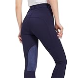 Zoom IMG-1 efrjuwi pantaloni da equitazione for