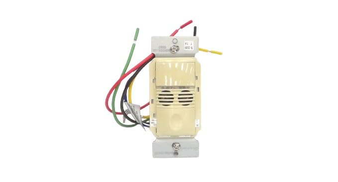 Wattstopper DSW-301-I Dual Tech Occupancy Sensor, Ivory w/Neutral