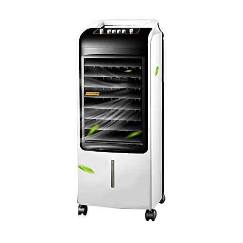 YYBD 3 In 1 Mobile Klimaanlage 80 W Klimagerät, Luftbefeuchter Mit 3 Geschwindigkeiten, 8h-Timer, 7 Liter Wassertank, Rollen X4, Höhe: 75cm Cover