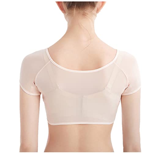 Zzalalana Sweat Guard Underwear Vest Breathable Underarm Sweat Vest Washable Elastic Sweat Shield Vest For Women Girls Ladies Khaki #TOP4