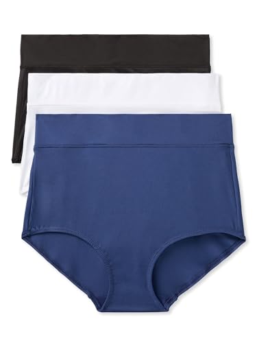 Warners Blissful Benefits Dig-Free Microfiber Brief 3-Pack WRW251BR07W