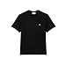 Lacoste Men's Cotton T-Shirt with Breast Pocket, Black Pocket, 3X-Large
