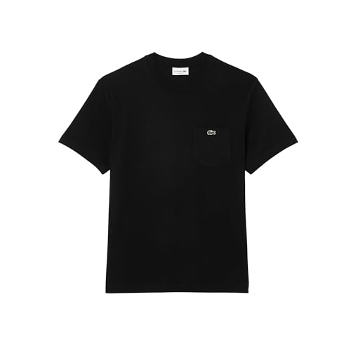 Image of Lacoste Men's Cotton T-shirt with Breast Pocket
