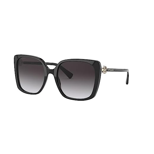 Bvlgari Gafas de Sol FIOREVER BV 8225B Black/Grey Shaded 56/19/140 mujer