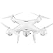Produktbild Springdoit 1080P Vier-Achsen-Flugzeug 400 Meter Fernbedienung Abstand automatische Folgen Dual GPS FPV Echtzeit automatische Rückkehr Drohne Spielzeug -> weiß