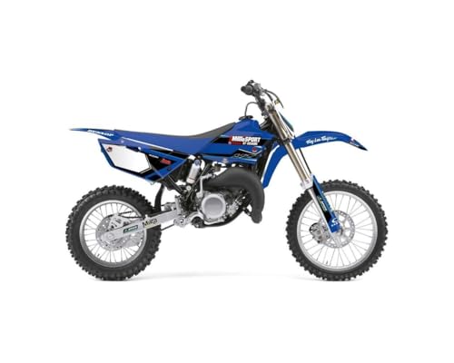 Kit déco moto cross Yamaha 85 YZ graphisme réplique K21 Kaven Benoit pour carrosserie