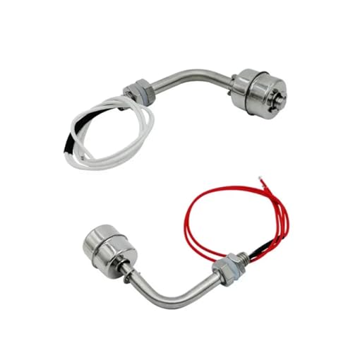 Sensor interruptor flotador interno tipo L de acero 316 para control de agua 5