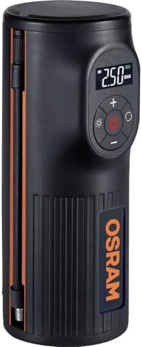 COMPRESSOR DE AR PORTÁTIL COM BATERIA RECARREGÁVEL OTIR2000