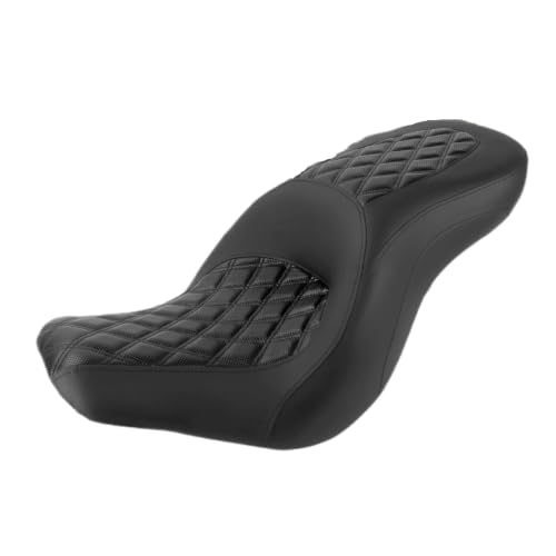 Asiento de moto Softail Sport Glide de 2018 a 2024 con dos cojines