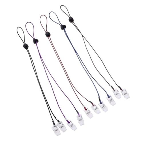 HEALEEP 10 Pack Napkin Clips Napkin Holder Clip Bib Holder Clip Adjustable Paper Napkin Holder Waterproof Bib