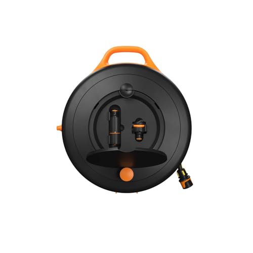 Dévidoir automatique avec tuyau 15 enrouleur mural pour arrosage de jardin - vue 4