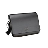 JEWEDECO Kangaroo Kingdom Men's Horizontal PU Shoulder Bag Small Crossbody Messenger Bag for Daily Use Stylish and Versatile