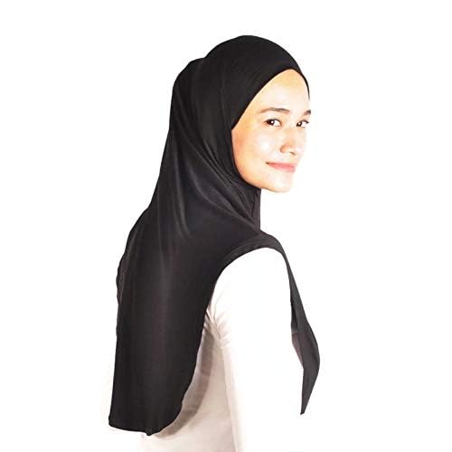 Silk StoryMu Lan Legend Handmade | Muberra Instant Hijab | One Piece Easy Slip On Practical and Comfortable(L Size)
