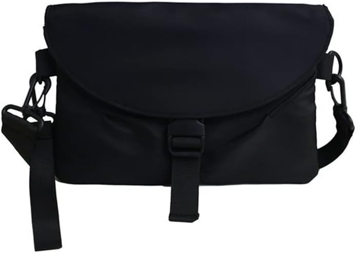 WaterProof Men Fashion Shoulder Bag Nylon Solid Color Messenger Bags Phone Pouch Unisebag Casual Men CrossBody Bag