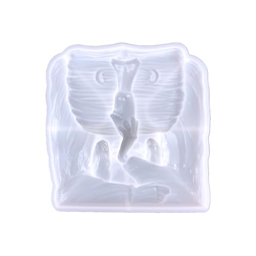 Ldabrye Moule Bougie en Silicone 3D Singe pour Bricolage Savon en Plâtre Fait À Main