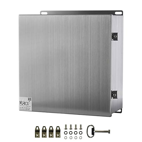 MJ-Box 12x12x6 Stainless Steel Enclosure