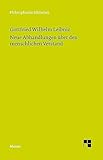 Neue Abhandlungen über den menschlichen Verstand: Philosophische Werke Band 3 (Philosophische Bibliothek 498)