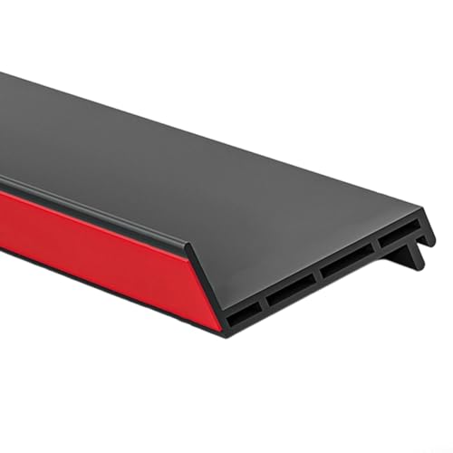 CWOQOCW Tira de sellado de ventana impermeable de TPE, barrera impermeable de 1,1 m para protección deslizante al aire libre contra el agua de lluvia (A-4,6 cm)