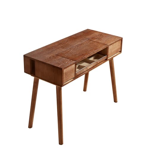 TBQATNTS Nail Table with Drawer Storage and Dust Collector, Wooden