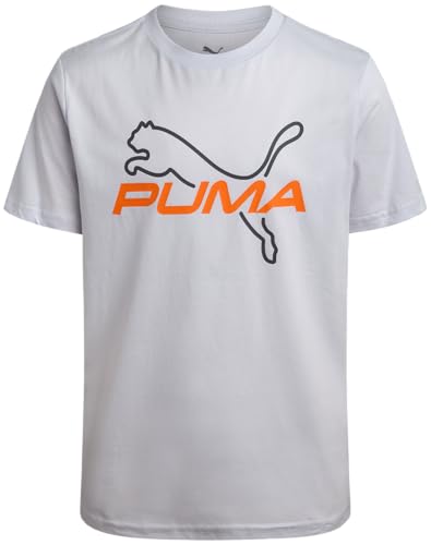 Image of PUMA Boys T-Shirts Athletic Crewneck Short Sleeve Tees (Sizes S-XL)