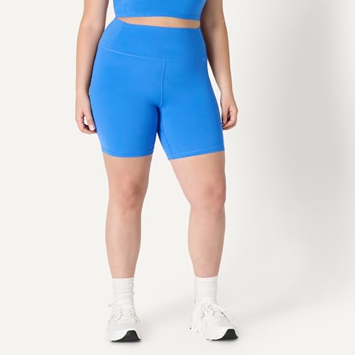 Image of Amazon Essentials Women's Active FormFlex Buttery Soft High Waist Biker Shorts