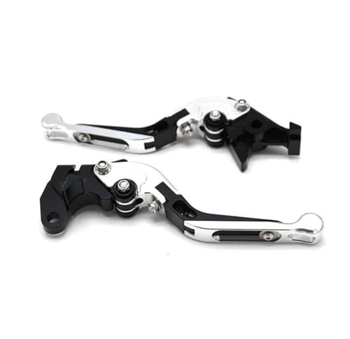 ISJRJF Bremshebel Fit Für Kawasaki Ninja250/300/400 Z300 Z400 Ninja250R 2008-2022 Erweiterte Motorrad Bremse Kupplung Griff Hebel Brems Kupplungs Hebel(15)