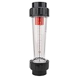 medidores de caudal de agua potable TIPO DE TUBO - Medidor de flujo de líquido tipo tubo, más conveniente e intuitivo para leer el valor, el rango de medición es 1-10m³/H.