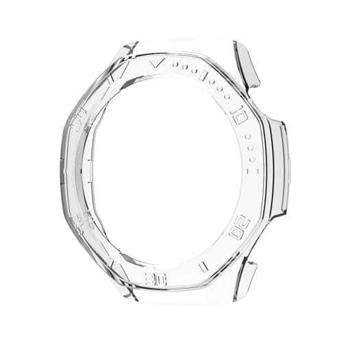 Funda de PC rígida para Huawei Watch GT 5 evita roturas con esta carcasa protectora transparente