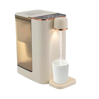 Instant Hot Water Dispenser,3L Electric Tea Kettle,Large Water Boiler Maker,3s Quick Heating and 5 Variable Presets Temperatures,with Child Locks & Night Lights,Instant Hot Water Filter Dispenser