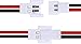 Babaobox 20pairs 24AWG JST 51005 2.0mm Spade 2Pin Cable Lead Plug Connector Male and Female with 150mm Wire Cables for 1S Battery Charging Drone