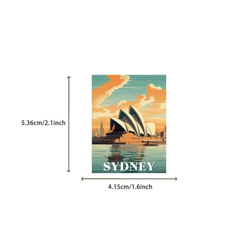 100 PCS Vintage World Map Stickers, Aesthetic Travel Theme Vinyl Decals for Luggage, Journals, Scrapbooking, Waterproof Globe & Landmark Decor