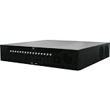 Hikvision USA DS-9664NI-I8-10TB NVR, 64 Channel, HDMI, 1-4K, 1080P, 16 SATA, 10 TB HD (Renewed)