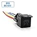 uxcell 3pcs JD-2912 5 Pin DC 48V 40A Universal Car Vehicle Motor Fuse Relay Switch Power with Harness