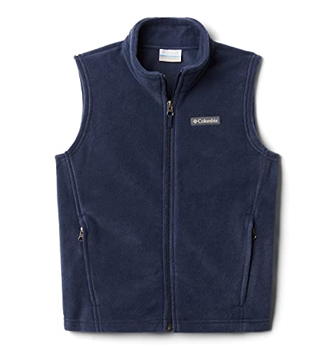 Columbia Youth Boys Steens Mtn Fleece Vest, Collegiate Navy, Large #TOP3
