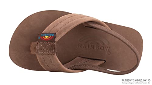 Rainbow Sandals Kid's Single Layer Premier Leather Sandals, Expresso, Kid's 13-1 B(M) Us #TOP2