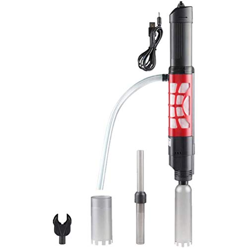 Dbtxwd Aspiradora automática de Grava Aspirador de Arena, Extractor de Lodos y Cambiador de Agua Aspiradora de Tanque de Peces para Agua de Acuario