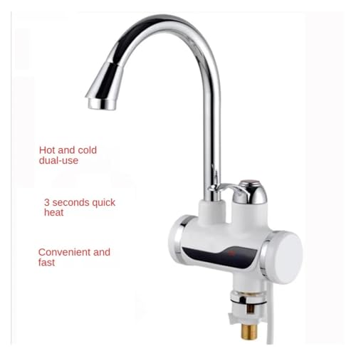 Grifo de ducha caliente instantáneo y eficiente para cocina pequeña 8