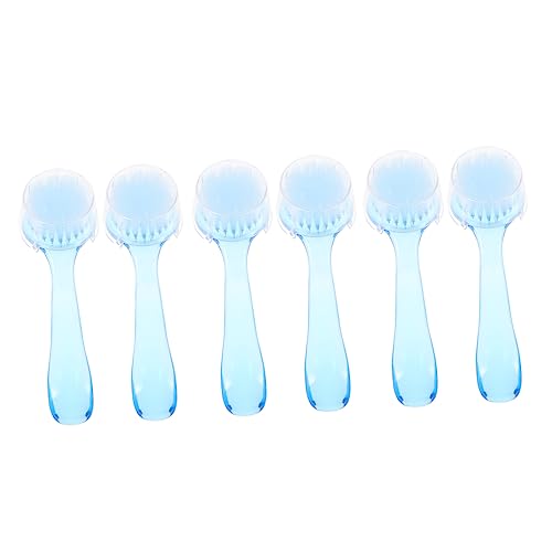 LIFKOME Cepillos De Manicura Con Cabeza Redonda Para Limpieza De Uñas Herramientas Prácticas Para Eliminar Polvo y Suciedad Manicura y Pedicura