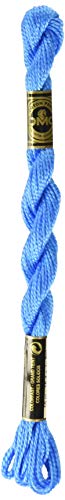 Hilo de Algodón Perla DMC Talle 3 16.4yd Azul Medio miniatura 1