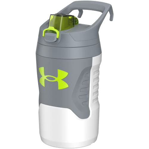 Image of Under Armour 32 oz Insulated Water Bottles - Sports Water Jug with Handle, Fence Hook, Leak Resistant for Baseball, Football & More, 32 oz Water Bottles, Sports Water Bottle Insulated