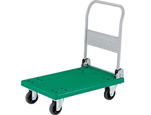 TRUSCO(トラスコ) 樹脂台車 グランカート 718x468 折りたたみハンドル TP701